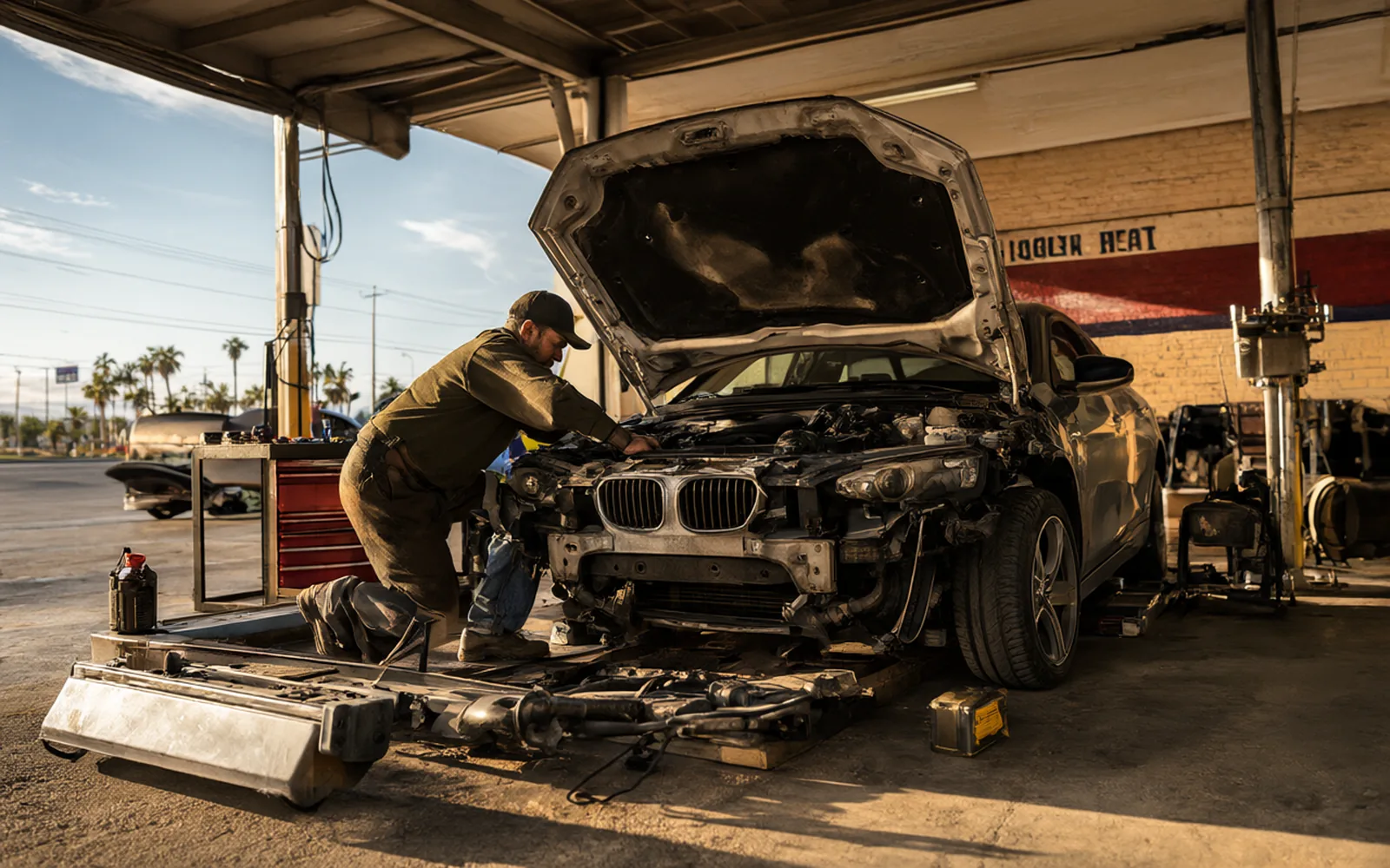 BMW Oil Leaks: Valve Cover and Oil Filter Housing Gaskets in Vegas Heat