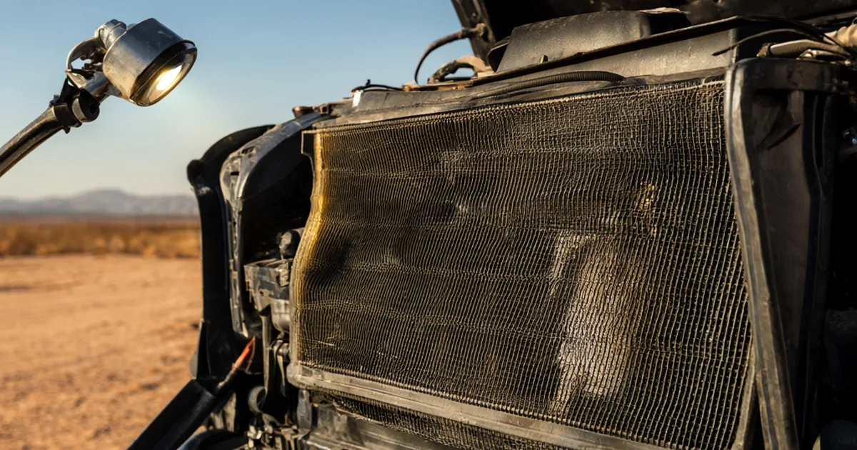 Radiator Failure in Vegas Summer: Symptoms & Replacement Cost